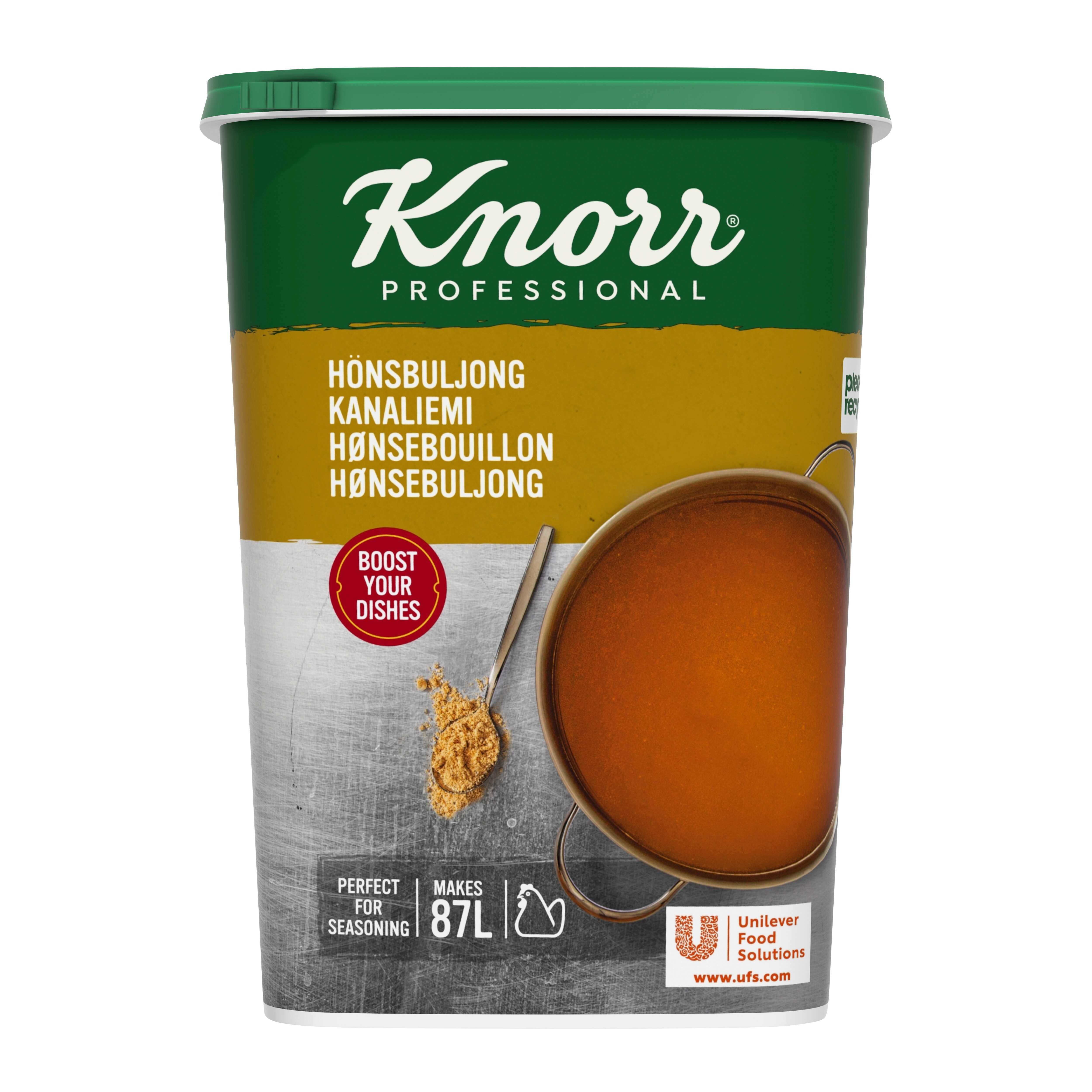 Knorr Hönsbuljong, pulver 3 x 1,3 kg - 